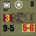 Panzer Grenadier Headquarters Library Unit: United States Army M4 for Panzer Grenadier game series