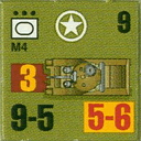 Panzer Grenadier Headquarters Library Unit: United States Army M4 for Panzer Grenadier game series