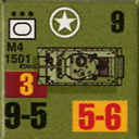 Panzer Grenadier Headquarters Library Unit: United States Army M4 for Panzer Grenadier game series