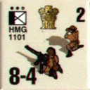Panzer Grenadier Headquarters Library Unit: India Army HMG for Panzer Grenadier game series