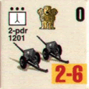 Panzer Grenadier Headquarters Library Unit: India Army 2 pdr for Panzer Grenadier game series