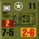 Panzer Grenadier Headquarters Library Unit: United States Army M5 for Panzer Grenadier game series