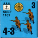 Panzer Grenadier Headquarters Library Unit: Japan Imperial Japanese Navy SNLF for Panzer Grenadier game series
