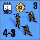Panzer Grenadier Headquarters Library Unit: Japan Imperial Japanese Navy SNLF for Panzer Grenadier game series