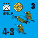 Panzer Grenadier Headquarters Library Unit: Japan Imperial Japanese Navy SNLF for Panzer Grenadier game series