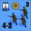 Panzer Grenadier Headquarters Library Unit: Japan Imperial Japanese Navy SNLF for Panzer Grenadier game series