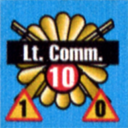 Panzer Grenadier Headquarters Library Unit: Japan Imperial Japanese Navy Lt. Commander for Panzer Grenadier game series