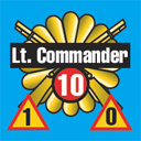 Panzer Grenadier Headquarters Library Unit: Japan Imperial Japanese Navy Lt. Commander for Panzer Grenadier game series