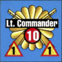 Panzer Grenadier Headquarters Library Unit: Japan Imperial Japanese Navy Lt. Commander for Panzer Grenadier game series