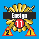 Panzer Grenadier Headquarters Library Unit: Japan Imperial Japanese Navy Ensign for Panzer Grenadier game series