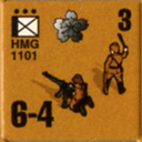 Panzer Grenadier Headquarters Library Unit: Japan Imperial Japanese Army HMG for Panzer Grenadier game series