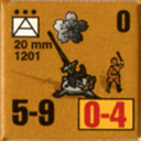 Panzer Grenadier Headquarters Library Unit: Japan Imperial Japanese Army 20mm for Panzer Grenadier game series