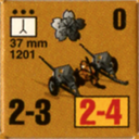 Panzer Grenadier Headquarters Library Unit: Japan Imperial Japanese Army 37mm for Panzer Grenadier game series