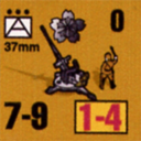 Panzer Grenadier Headquarters Library Unit: Japan Imperial Japanese Army 37mm AA for Panzer Grenadier game series