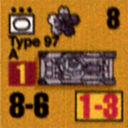 Panzer Grenadier Headquarters Library Unit: Japan Imperial Japanese Army Type 97 for Panzer Grenadier game series