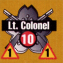 Panzer Grenadier Headquarters Library Unit: Japan Imperial Japanese Army Lt. Colonel for Panzer Grenadier game series