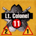 Panzer Grenadier Headquarters Library Unit: Japan Imperial Japanese Army Lt. Colonel for Panzer Grenadier game series