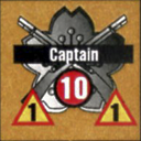 Panzer Grenadier Headquarters Library Unit: Japan Imperial Japanese Army Captain for Panzer Grenadier game series