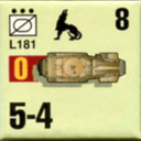 Panzer Grenadier Headquarters Library Unit: Lithuania Army L-181 Panzer Grenadier Headquarters Library Unit: Lithuania Army L-181 for Panzer Grenadier game series