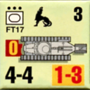 Panzer Grenadier Headquarters Library Unit: Lithuania Army Ft-17 for Panzer Grenadier game series