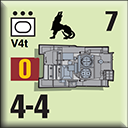 Panzer Grenadier Headquarters Library Unit: Lithuania Army V-4t for Panzer Grenadier game series