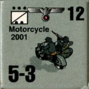 Panzer Grenadier Headquarters Library Unit: Germany Heer Motorcycle for Panzer Grenadier game series