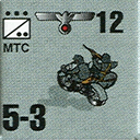 Panzer Grenadier Headquarters Library Unit: Germany Heer Motorcycle for Panzer Grenadier game series
