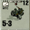 Panzer Grenadier Headquarters Library Unit: Germany Heer Motorcycle for Panzer Grenadier game series