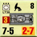 Panzer Grenadier Headquarters Library Unit: Lithuania Army Lt-38 for Panzer Grenadier game series