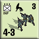 Panzer Grenadier Headquarters Library Unit: Lithuania Army INF for Panzer Grenadier game series