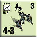Panzer Grenadier Headquarters Library Unit: Lithuania Army INF for Panzer Grenadier game series