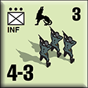 Panzer Grenadier Headquarters Library Unit: Lithuania Army INF for Panzer Grenadier game series