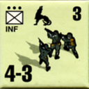 Panzer Grenadier Headquarters Library Unit: Lithuania Army INF for Panzer Grenadier game series