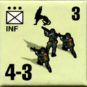Panzer Grenadier Headquarters Library Unit: Lithuania Army INF for Panzer Grenadier game series