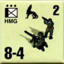 Panzer Grenadier Headquarters Library Unit: Lithuania Army HMG for Panzer Grenadier game series