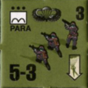 Panzer Grenadier Headquarters Library Unit: United States Airborne PARA for Panzer Grenadier game series