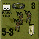 Panzer Grenadier Headquarters Library Unit: United States Airborne PARA for Panzer Grenadier game series
