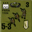 Panzer Grenadier Headquarters Library Unit: United States Airborne PARA for Panzer Grenadier game series