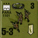 Panzer Grenadier Headquarters Library Unit: United States Airborne PARA for Panzer Grenadier game series
