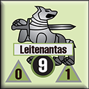 Panzer Grenadier Headquarters Library Unit: Lithuania Army Leitenantas for Panzer Grenadier game series
