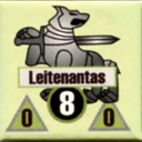 Panzer Grenadier Headquarters Library Unit: Lithuania Army Leitenantas for Panzer Grenadier game series