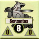 Panzer Grenadier Headquarters Library Unit: Lithuania Army Serzantas for Panzer Grenadier game series
