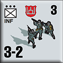 Panzer Grenadier Headquarters Library Unit: Lithuania Defense Force INF for Panzer Grenadier game series