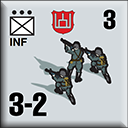 Panzer Grenadier Headquarters Library Unit: Lithuania Defense Force INF for Panzer Grenadier game series