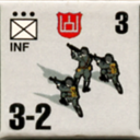 Panzer Grenadier Headquarters Library Unit: Lithuania Defense Force INF for Panzer Grenadier game series