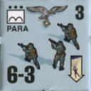 Panzer Grenadier Headquarters Library Unit: Germany Luftwaffe PARA for Panzer Grenadier game series
