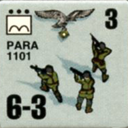 Panzer Grenadier Headquarters Library Unit: Germany Luftwaffe PARA for Panzer Grenadier game series
