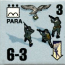Panzer Grenadier Headquarters Library Unit: Germany Luftwaffe PARA for Panzer Grenadier game series
