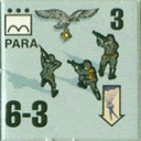 Panzer Grenadier Headquarters Library Unit: Germany Luftwaffe PARA for Panzer Grenadier game series