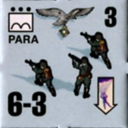 Panzer Grenadier Headquarters Library Unit: Germany Luftwaffe PARA for Panzer Grenadier game series